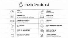 Koltuk & Döşeme Yıkama Makinası Safran Anafor 12-17 Pro